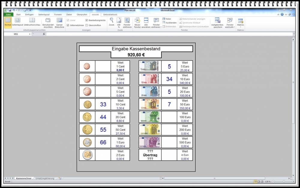 Bild 1 von Umsatzregister Kassensoftware – Verkaufsstatistik, Tagesumsatz und Kassenübersicht