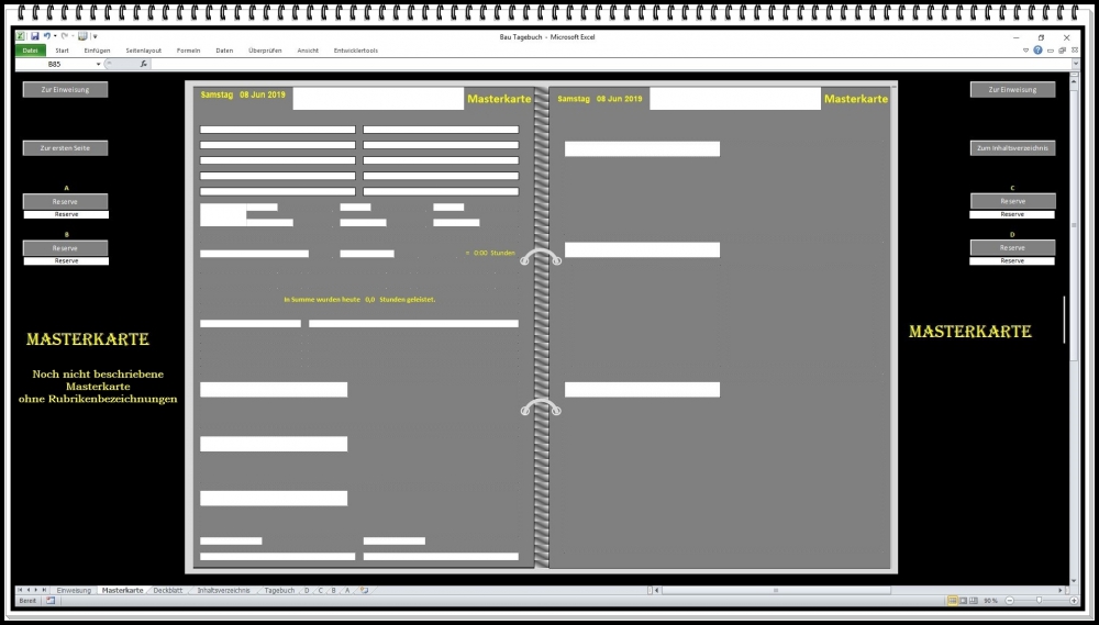 Bild 1 von Bautagebuch Software für Bauführer und Bauherren Tagesbericht Vorlage
