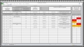Bild 2 von Aufmaß Software digitale Tabelle Blatt Formular zur Berechnung für Wände Wohnung Böden Fliesen u.s.w