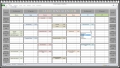 Bild 1 von Digitaler Familienkalender Excel – Terminplaner und Wochenplaner für bis zu 7 Personen