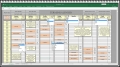 Bild 2 von Terminplaner Excel Vorlage – einfache Planung für Mitarbeiter, Räume & Ressourcen